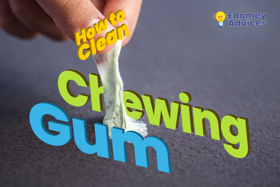 commercial cleaning for chewing gum remove