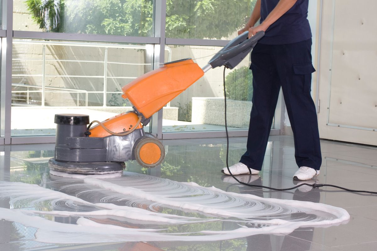 warehouse cleaning service