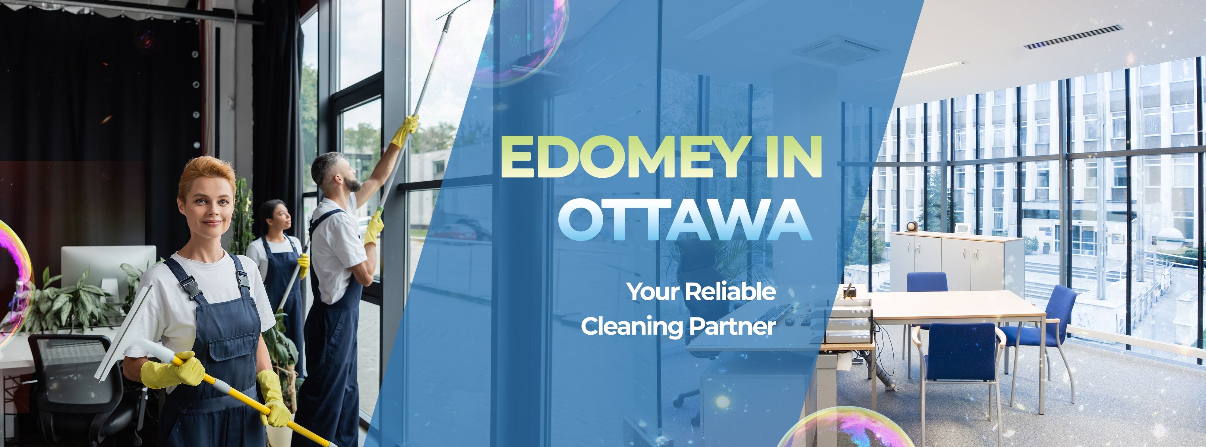 Commercial Cleaning Services in Ottawa by professional cleaning company Edomey