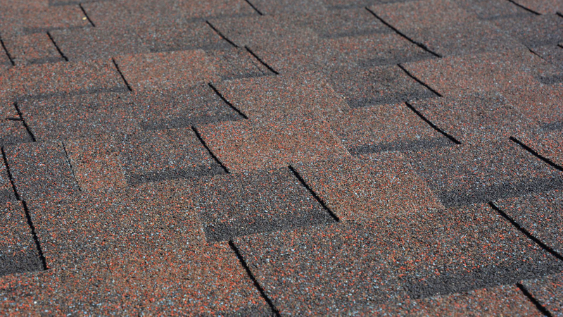 Roof shingles.