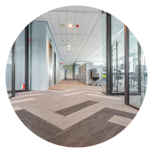 clean commercial building