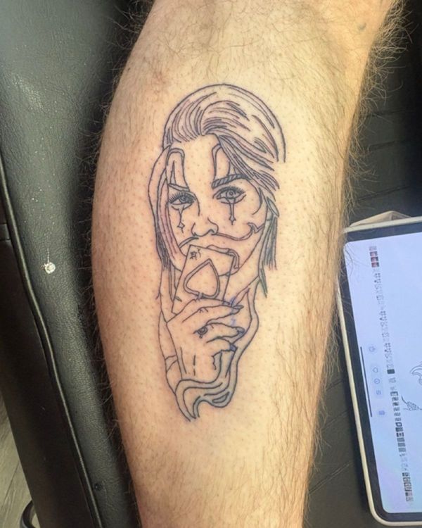 Tattoo of a woman 