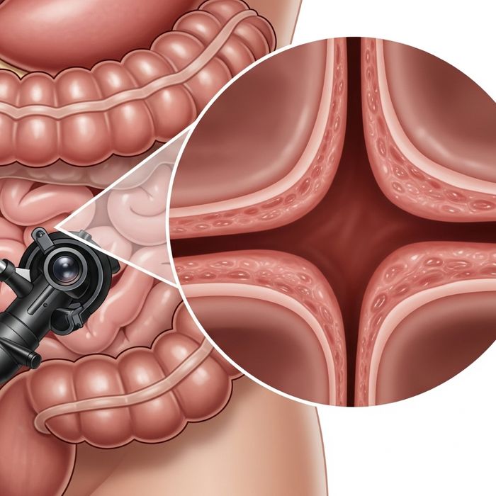 Colonoscopy diagram