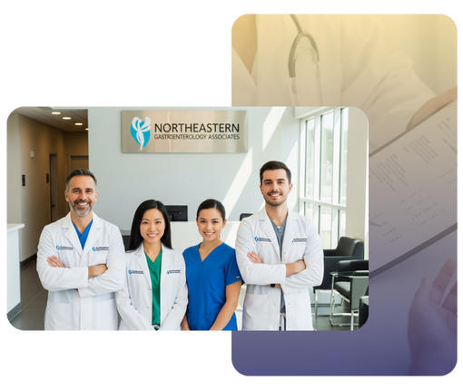 The compassionate and professional team of medical experts at Northeastern Gastroenterology Associates in Scranton.
