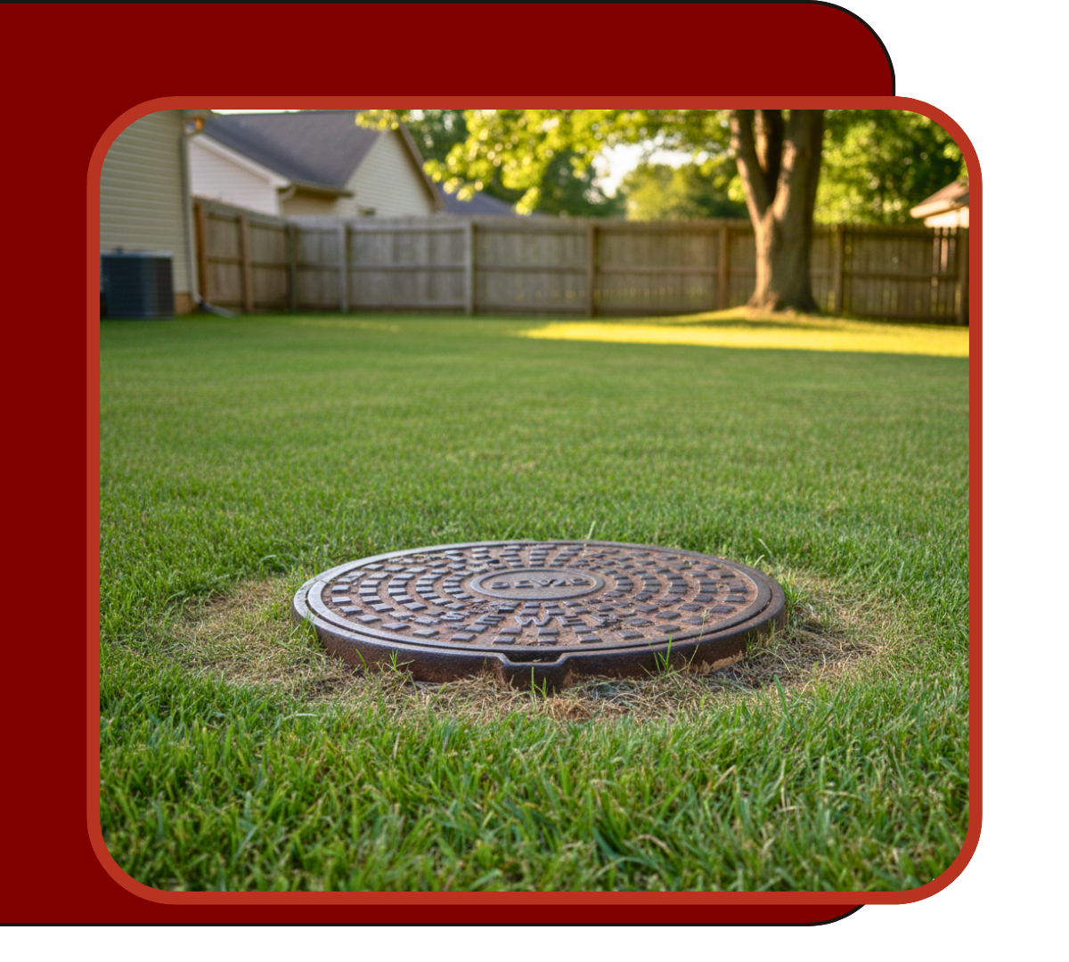 Sewer line lid