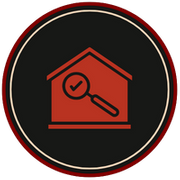 Black and red home plumbing inspection icon Home Plumbing Inspections.png