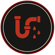 Black and red emergency plumbing icon Emergency and After Hour Services.png