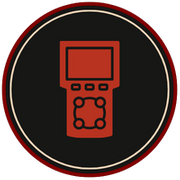 Black and red gas detection icon Gas Leak Detection.png
