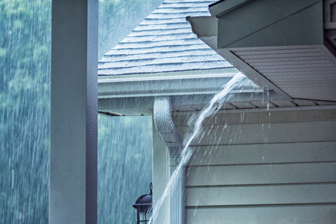 Roof inspection after a major storm