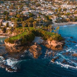 Orange County coast