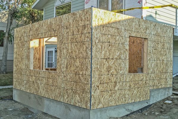 Construction of home addition