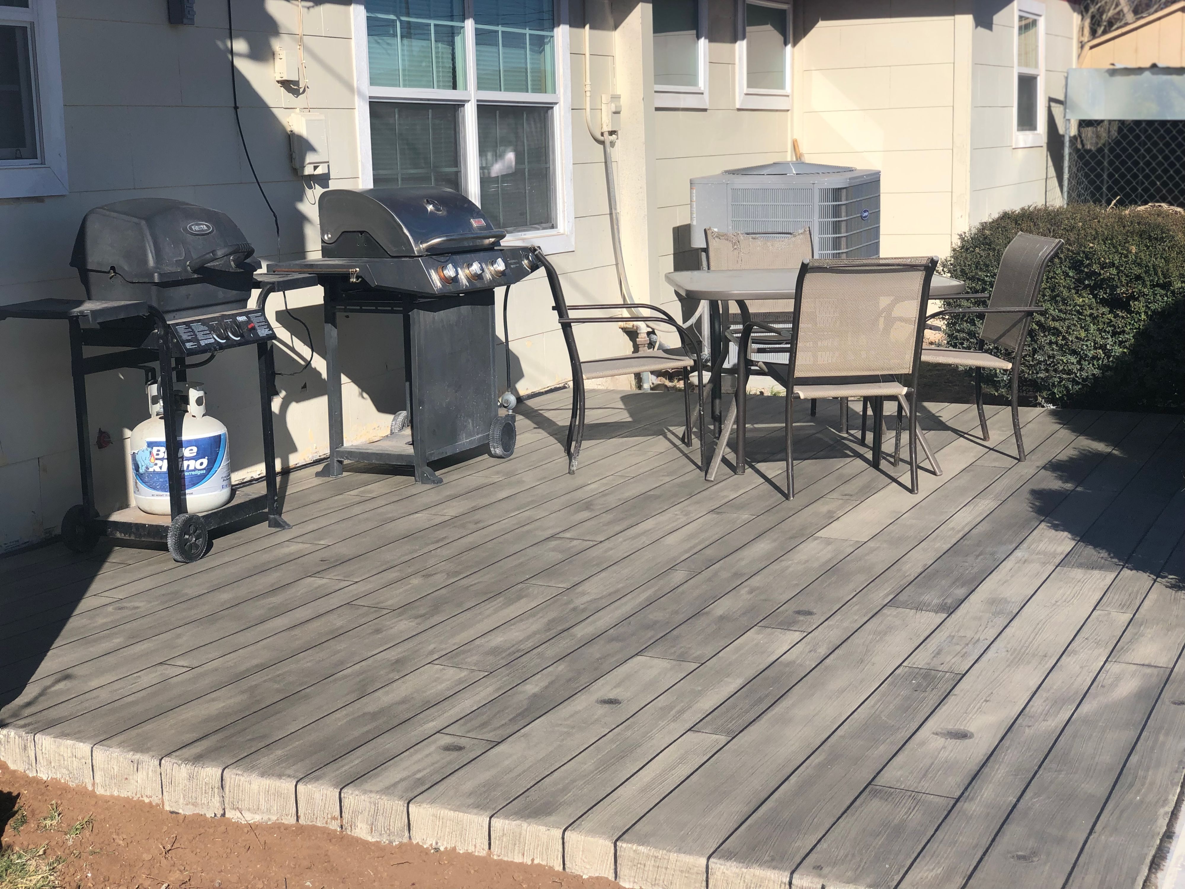 Handcrafted Wood-Look Polymer Concrete Overlay by Warrior Epoxy