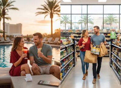 Couple's Day: Relaxation and Shopping
