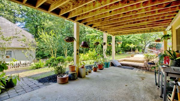 Lower pool level Terrace