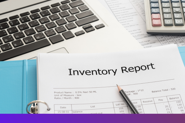 inventory report. 