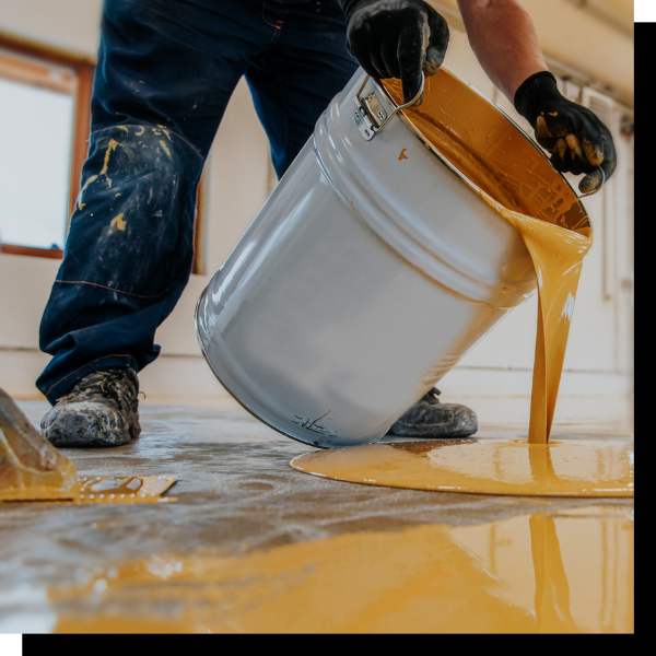 epoxy expert pouring floor coating