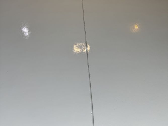 Sleek Gray Neat Coat Garage Floor Coating