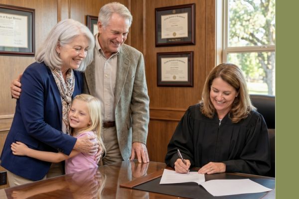 grandparents adopting a girl