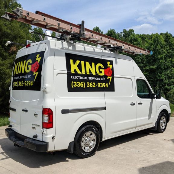Licensed and Insured Electrical Service Van