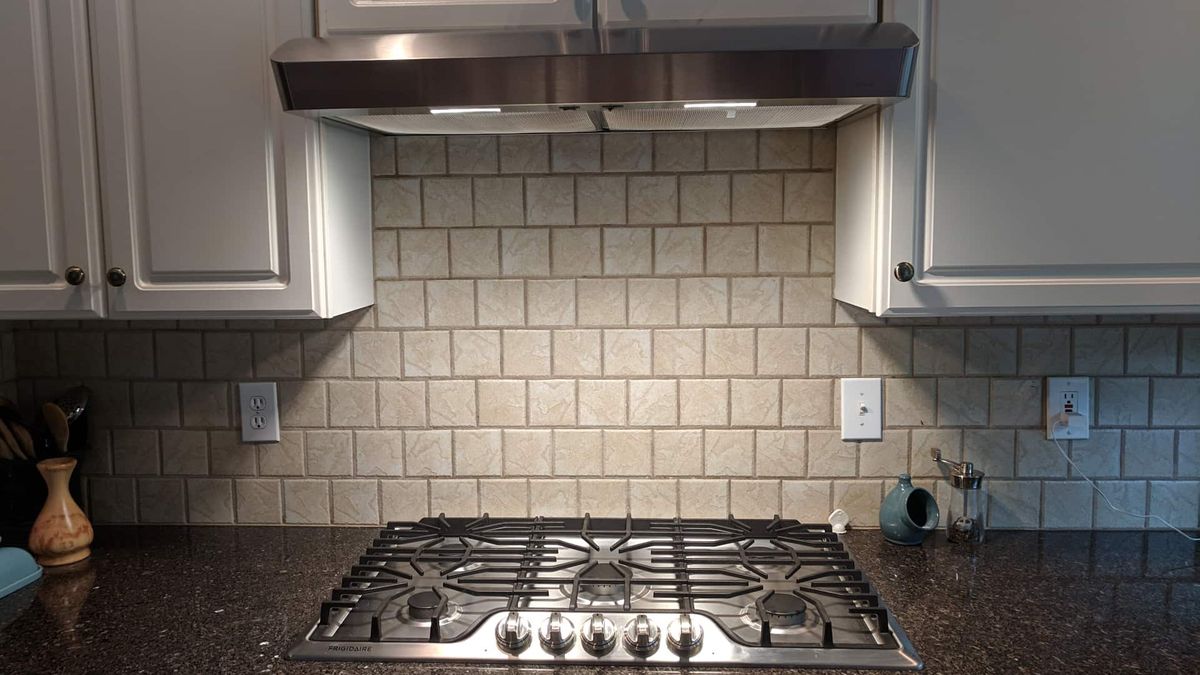 Range Hood Exhaust Fan with Lights Installation