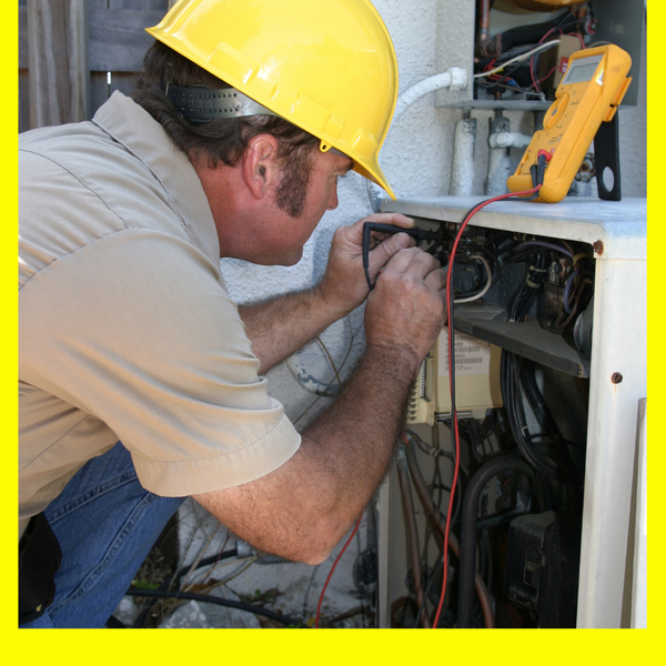 Electrician completing wiring