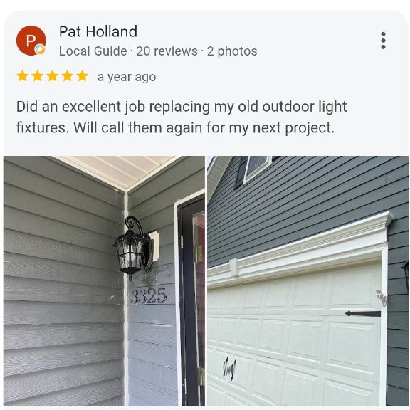 Five Star Electrician Review High Point NC