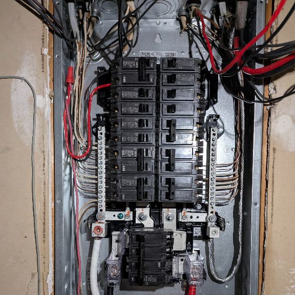 Electrical Panel Installation Progress Picture