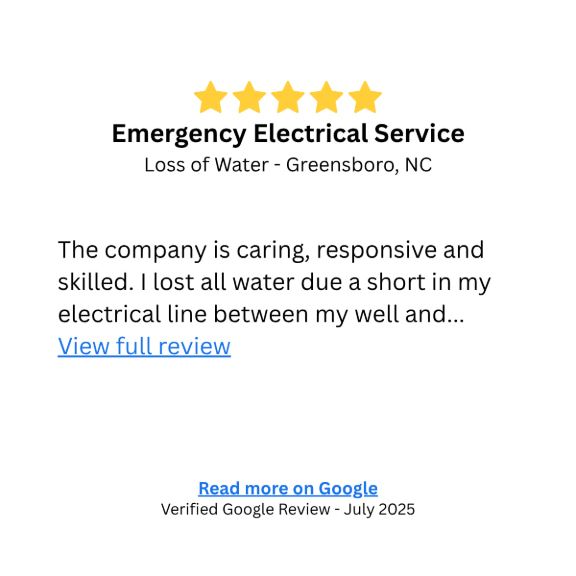 Responsive and Skilled Emergency Electrician Customer Review