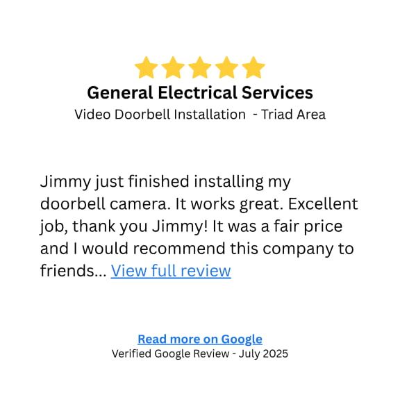 Video Doorbell Installation Service
