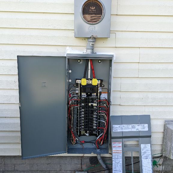 200 Amp Residential Electrical Panel Installation Greensboro NC