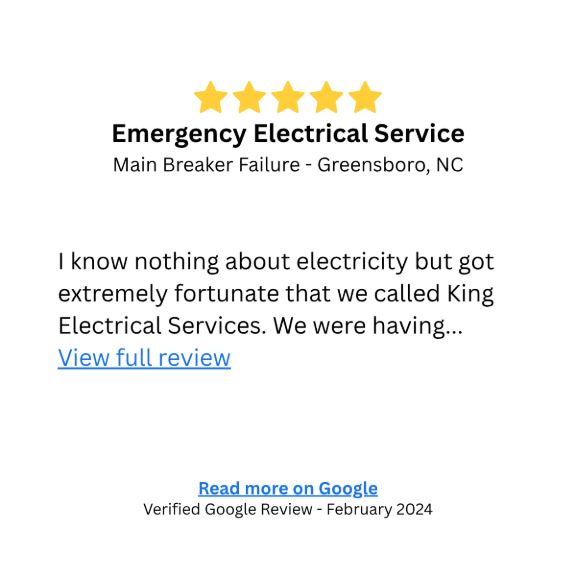 Sunday Emergency Electrician Customer Review