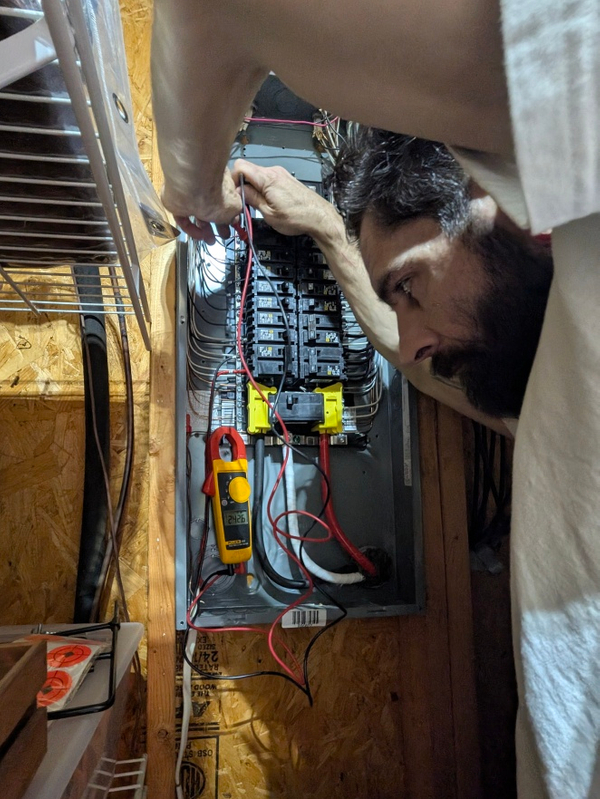 Licensed Electrician Greensboro NC Testing Voltage 