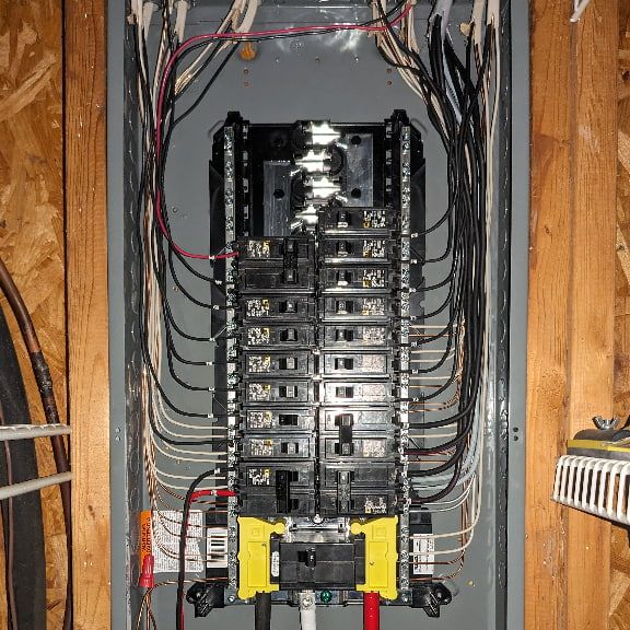 Organized Electrical Panel Installation