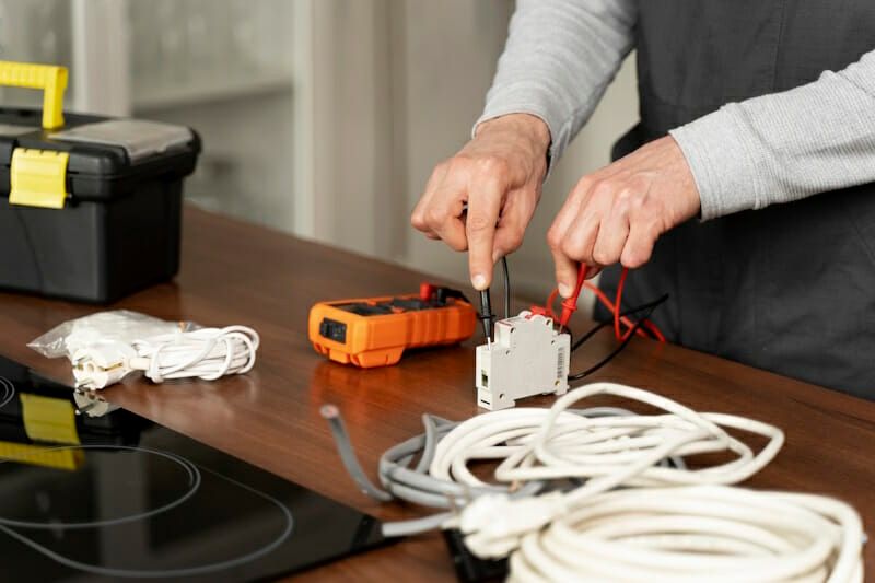 image of electrical wires