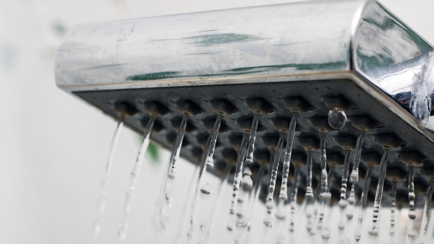 low pressure shower head