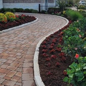 brick pathway
