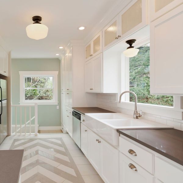 a newly remodeled kitchen