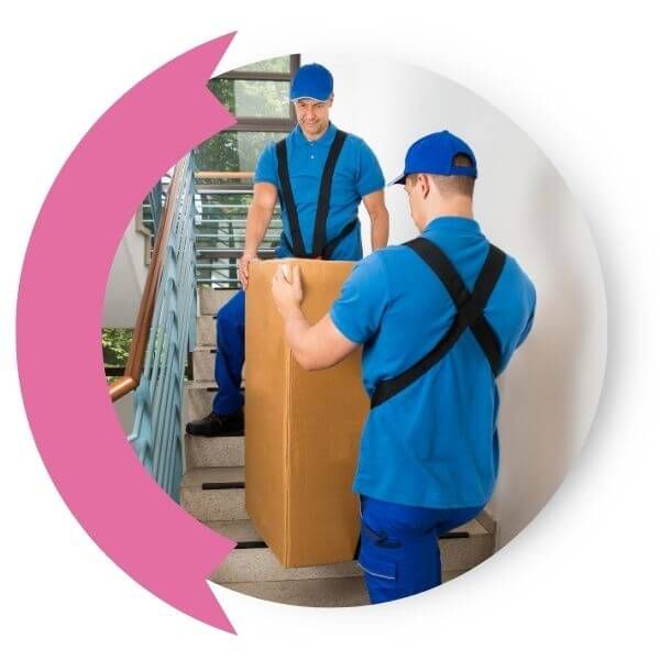 movers carrying box upstairs movers carrying box upstairs