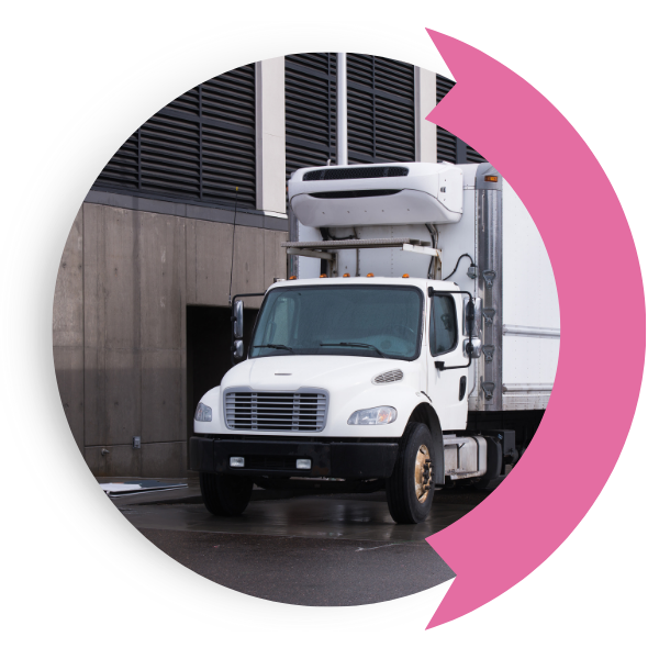 A large moving truck