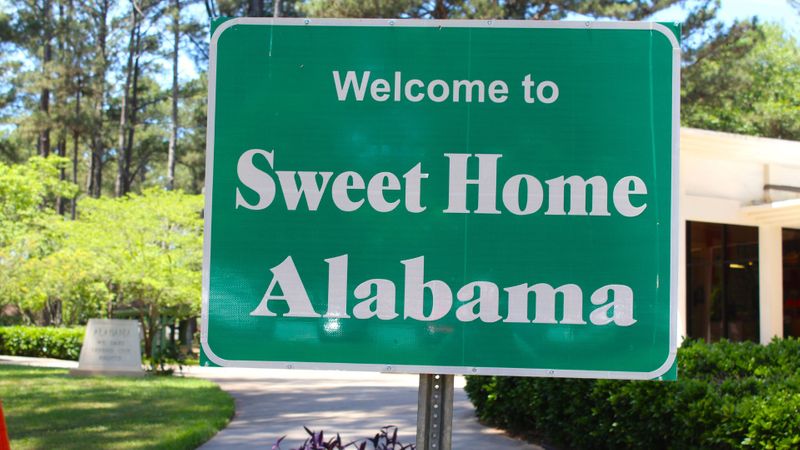 sweet home alabama sign