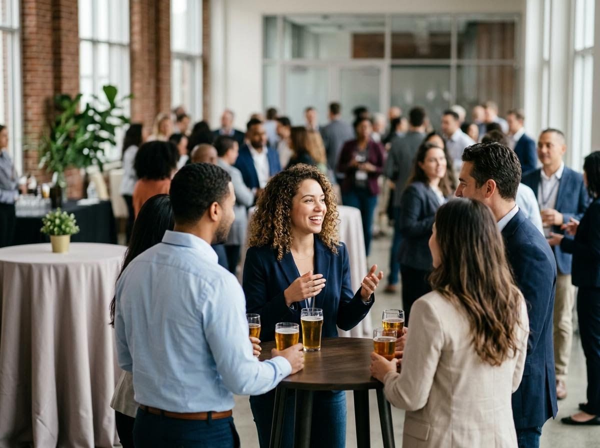 an event with a lot of people