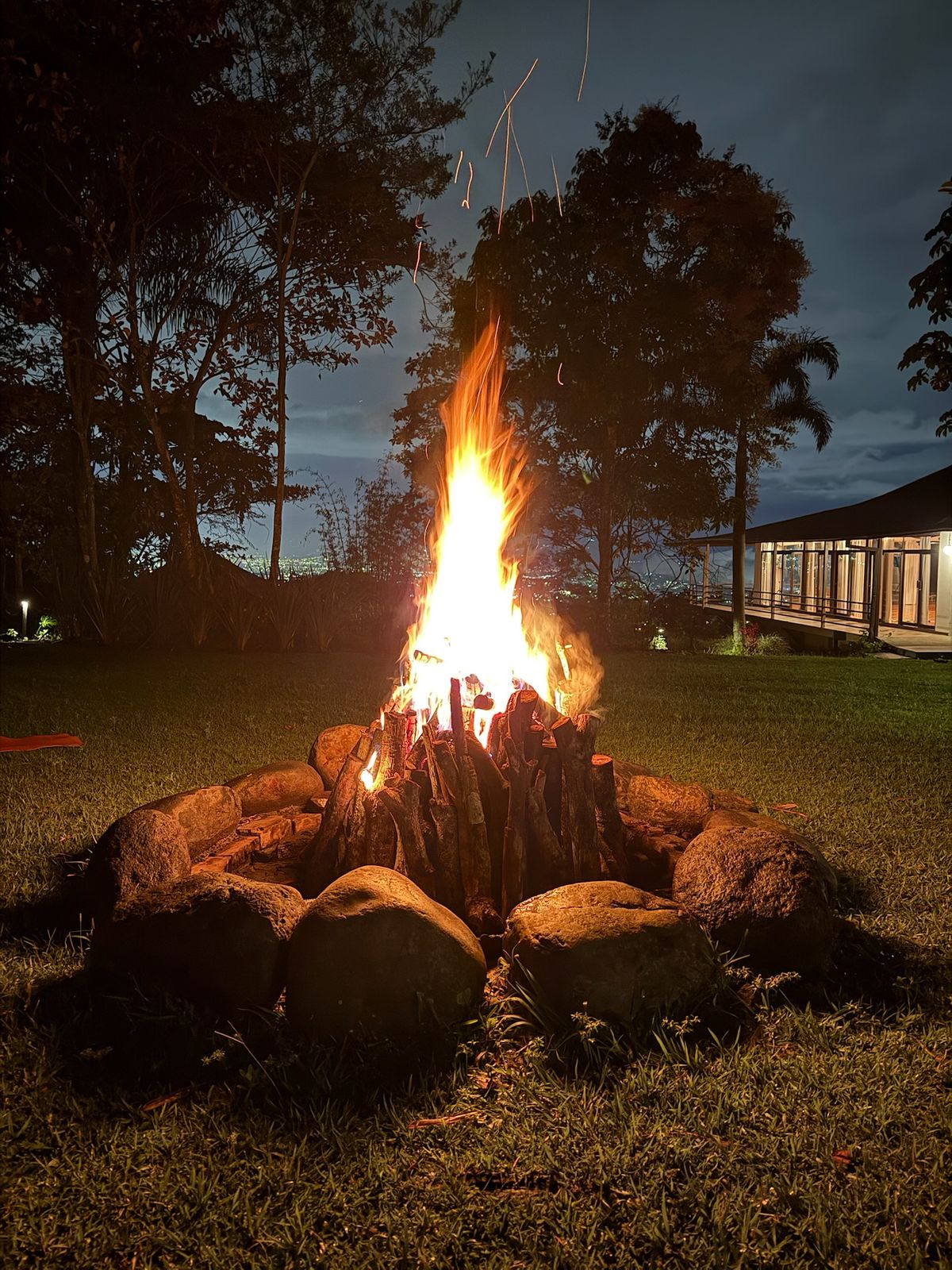 Community Around the Bonfire 