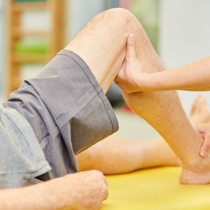 woman receiving osteopathic care