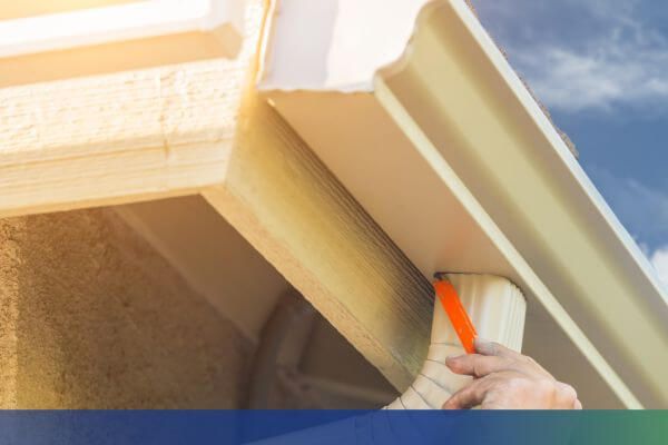 repairing gutters