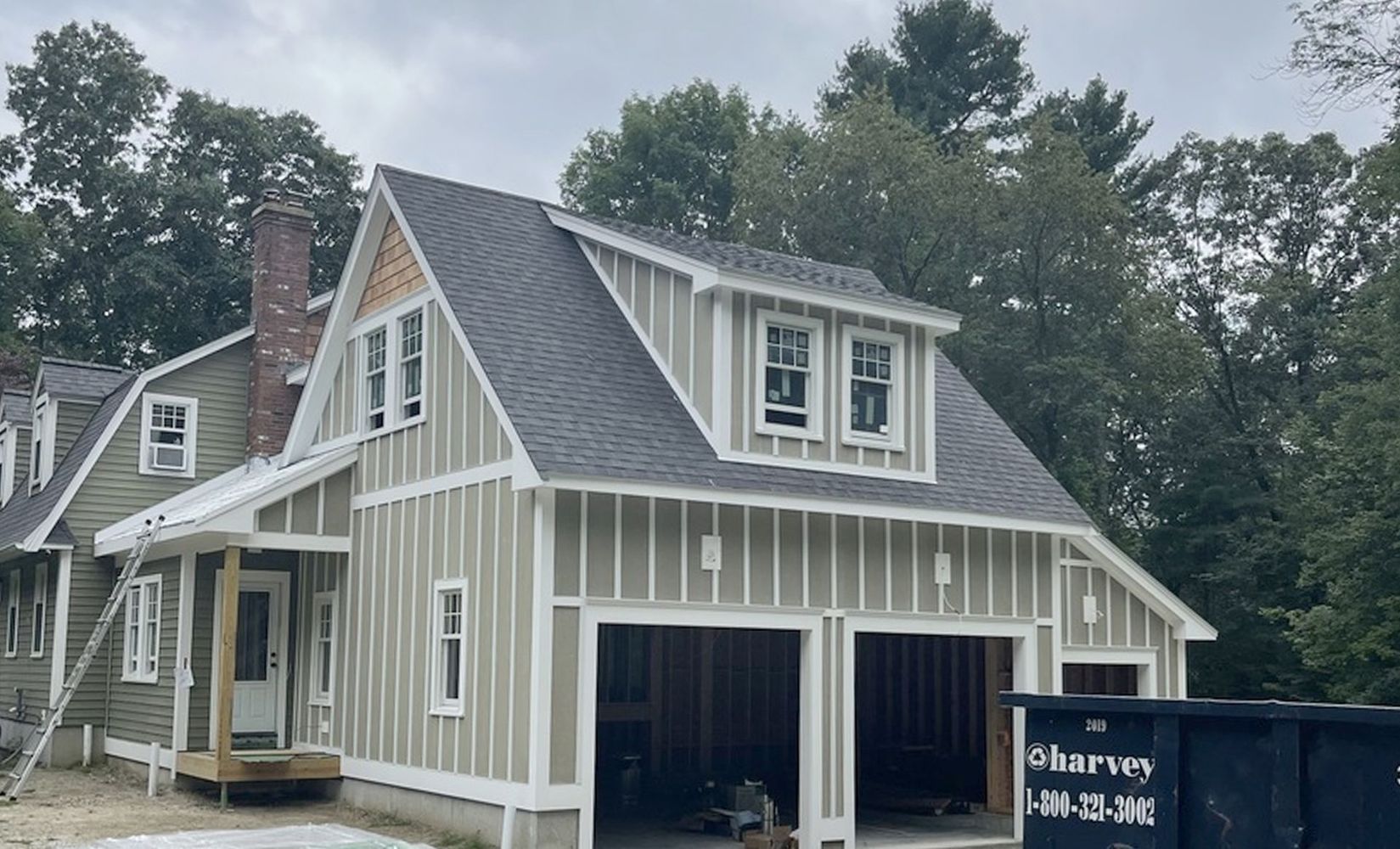 shingled roof
