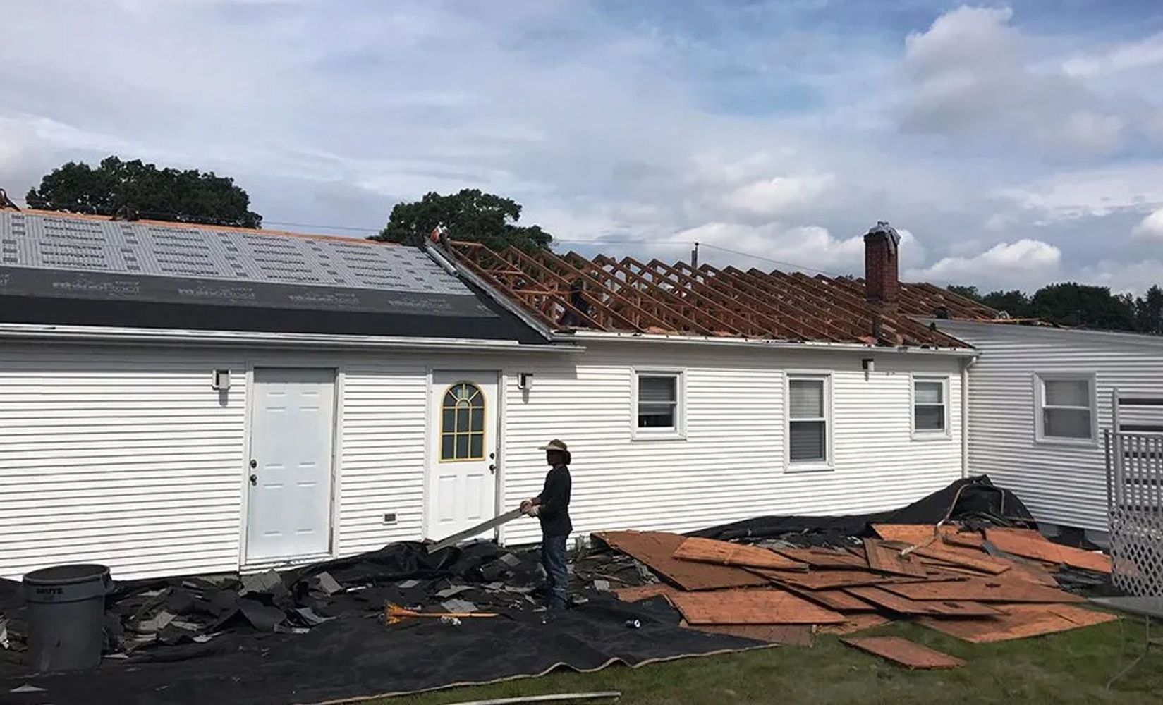 roofing project