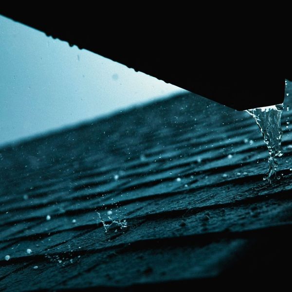 shingles during storm