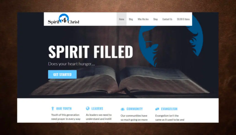 Spirit 4 Christ Website