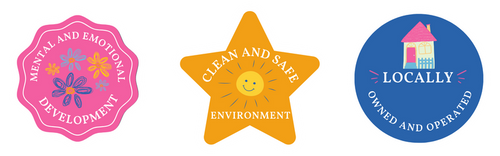 Above and Beyond Early Learning Academy trust badges