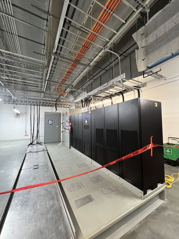 Large Battery Energy Storage System (BESS) Installation in a Commercial Building